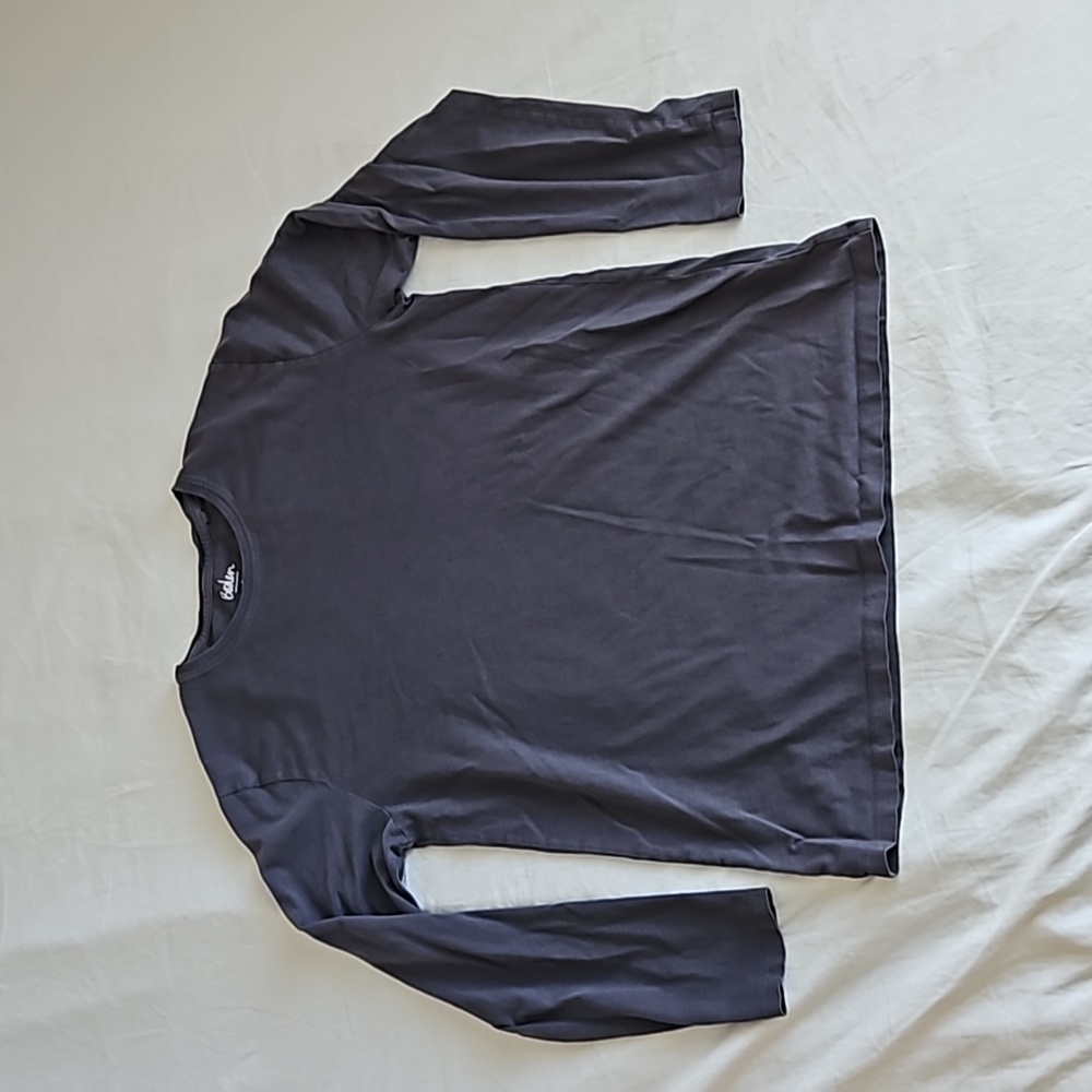Boden Blue Gray Long Sleeve Cotton Shirt Size Small